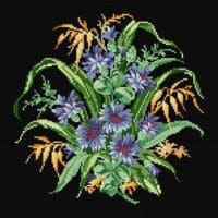 Buchet de albăstrele - kit complet