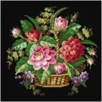 Coș cu flori de vară - kit complet