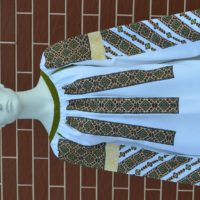 Hand-sewn and finished national shirt