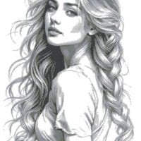 Feminitate - kit broderie de mână