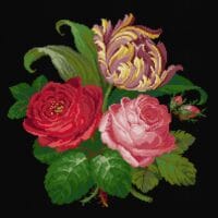 Dialog floral - kit broderie de mână