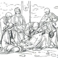 Coborârea de pe cruce - kit broderie de mână