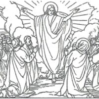 Înălțarea Domnului - kit broderie de mână