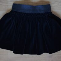 Fustă din catifea pentru fetițe